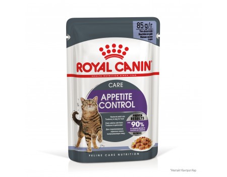 Вологий корм для дорослих котів ROYAL CANIN APPETITE CONTROL CARE шматочки в желе 85 г