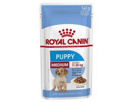 Влажный корм для щенков ROYAL CANIN MEDIUM PUPPY 0.140 кг