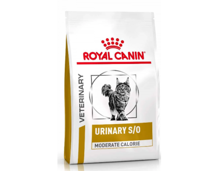 Royal Canin URINARY S/O MODERATE CALORIE сухой лечебный корм для кошек 9 кг