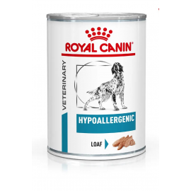 Влажный корм для взрослых собак ROYAL CANIN HYPOALLERGENIC DOG Cans 0.4 кг*