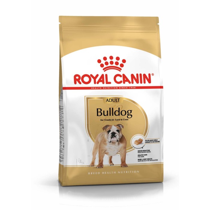 Royal Canin Bulldog Adult для Бульдогов старше 12 месяцев 3 кг