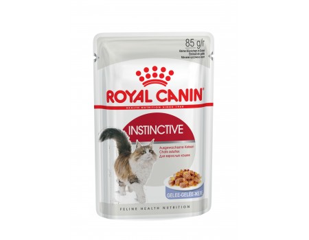 Влажный корм для взрослых кошек ROYAL CANIN INSTINCTIVE IN JELLY 0.085 кг 
