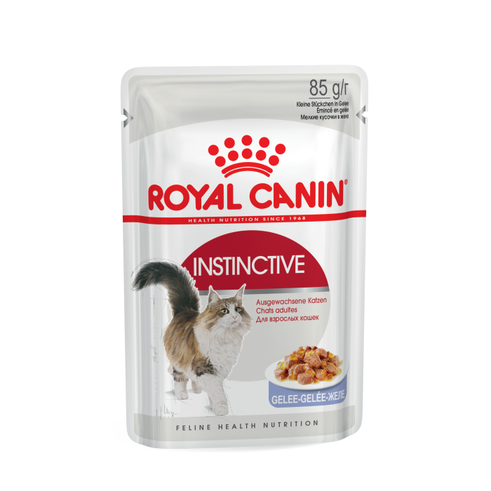 Влажный корм для взрослых кошек ROYAL CANIN INSTINCTIVE IN JELLY 0.085 кг 