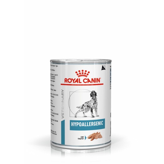 Влажный корм для взрослых собак ROYAL CANIN HYPOALLERGENIC DOG Cans 0.4 кг