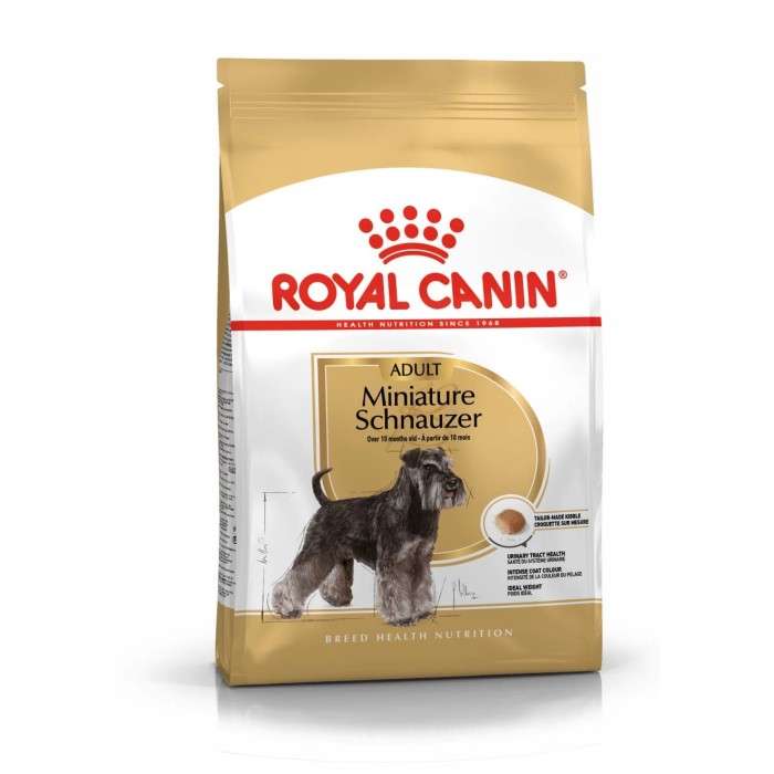 Royal Canin Schnauzer Adult Корм для миниатюрного шнауцера, 7,5 кг