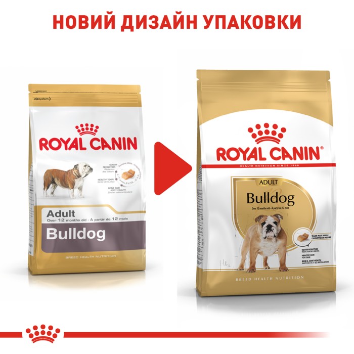 Корм для собак ROYAL CANIN BULLDOG ADULT 12.0 кг