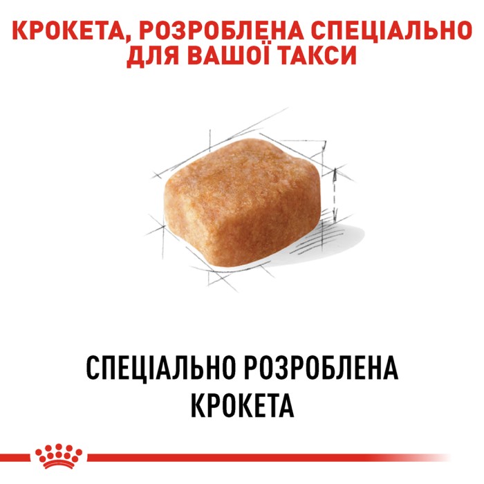 Корм для взрослых собак ROYAL CANIN DACHSHUND ADULT 1.5 кг
