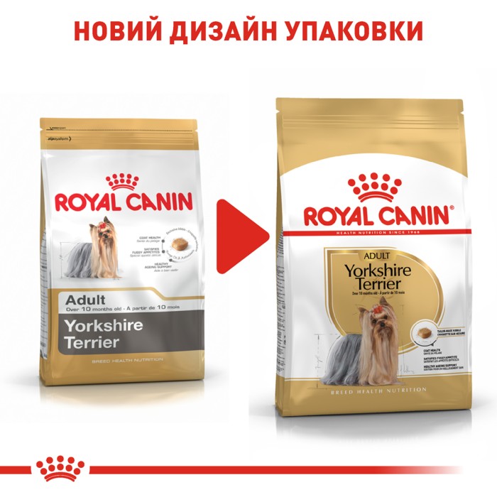 Корм для взрослых собак ROYAL CANIN YORKSHIRE ADULT 1.5 кг
