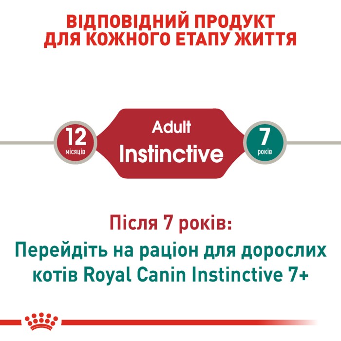 Влажный корм для взрослых кошек ROYAL CANIN INSTINCTIVE IN JELLY 0.085 кг 