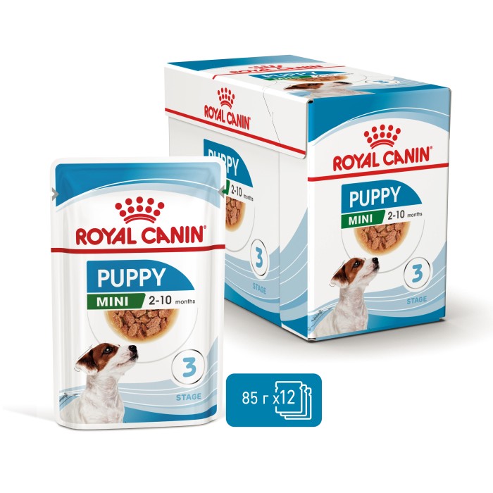 Влажный корм для щенков ROYAL CANIN MINI PUPPY 0.085 кг 