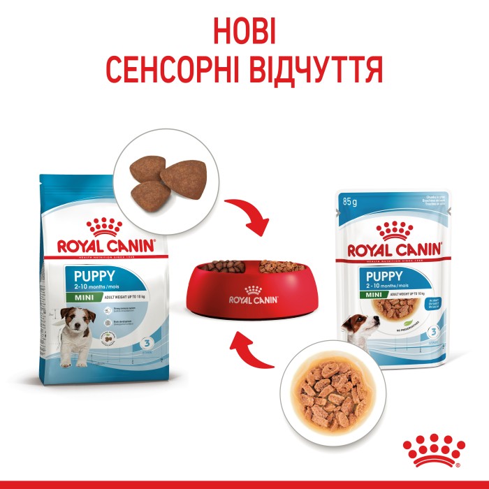Влажный корм для щенков ROYAL CANIN MINI PUPPY 0.085 кг 