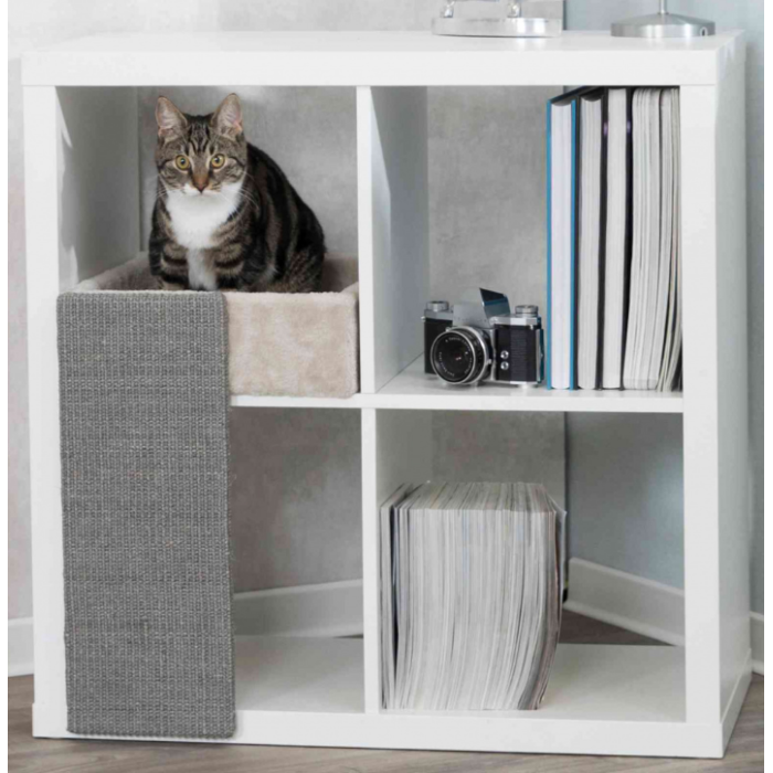 Trixie BED for SHELVES драпак на полицю з лежаком, 33 x 48 x 37 см