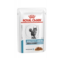 Влажный корм для взрослых кошек ROYAL CANIN SENSITIVITY CONTROL CHICKE..