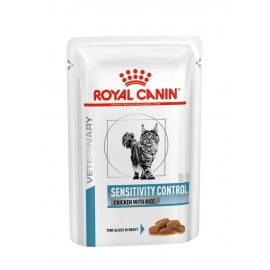 Влажный корм для взрослых кошек ROYAL CANIN SENSITIVITY CONTROL CHICKE..