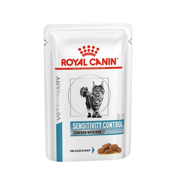 Вологий корм для дорослих котів ROYAL CANIN SENSITIVITY CONTROL CHICKEN CAT Pouches  0.085 кг