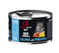 Полнорационный влажный корм Alpha Spirit Salmon with Pineapple, для вз..