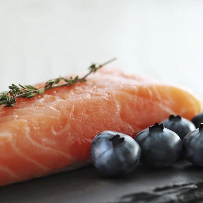 Консерва для собак Orygo SALMON BLUEBERRIES Оріго лосось з чорницею, 400 г