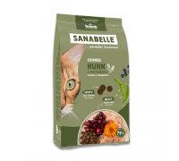 Сухий корм Sanabelle Grande, для дорослих котів великих порід, курка і..