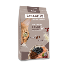 Корм для кошек Sanabelle Sensitive (баранина с черникой) 8 кг
