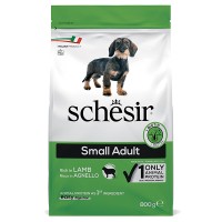 Schesir Dog Small Adult Lamb ШЕЗІР ДОРОСЛИЙ МАЛИХ ЯГНЯ сухий монопротеїновий корм для собак малих порід, 800 г,