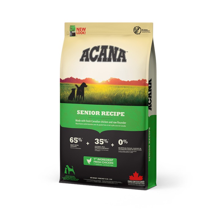 Сухой корм Acana Senior Dog для собак всех пород старше 7 лет, на основе цыпленка и рыбы, 11,4 кг