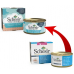Schesir Kitten Care Tuna with Aloe ШЕЗИР ТУНЕЦ С АЛОЭ в желе натуральные консервы для котят, полнорационный влажный корм, банка, 0.085 кг.  - фото 2