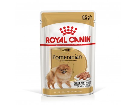 Влажный корм для собак ROYAL CANIN POMERANIAN ADULT паштет 85 г