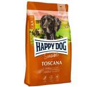 Сухой корм Happy dog ​​Sens. Toscana, для взрослых собак, с уткой, 12...