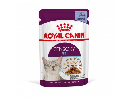 Влажный корм для взрослых кошек ROYAL CANIN SENSORY FEEL JELLY 0.085 кг*