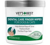 Влажные салфетки Vet`s Best Clean Teeth Wipes, для гигиены зубов, 50 ш..