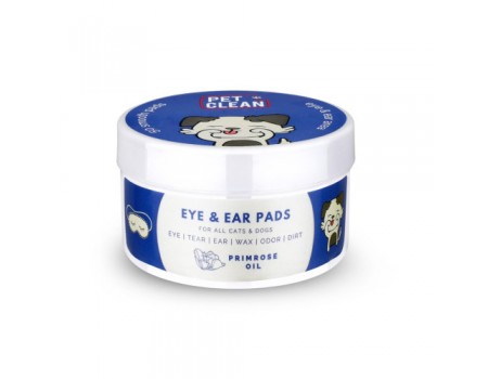 Салфетки влажные Pet Clean PET EYE/EAR WIPES для гигины глаз и ушей домашних животных 50 шт