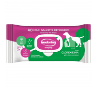 Inodorina Everyday Clorexidina - Влажные салфетки для кошек и собак с ..