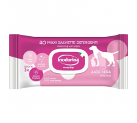 Inodorina Everyday Aloe Vera - Влажные салфетки для всех типов шерсти ..