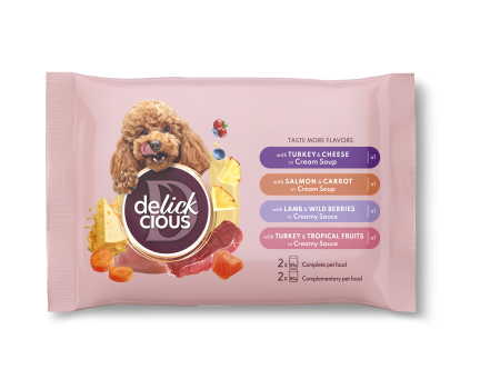 Набор №1 DELICKCIOUS для собак влажный корм 0,33 кг