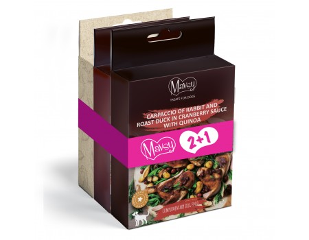 Сет смаколиків №6 для собак Mavsy Refined jerky 2+1