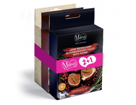 Сет смаколиків №7 для собак Mavsy Refined jerky 2+1