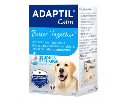 Ceva Adaptil (Адаптіл) Змінний блок – заспокійливий засіб для собак під час стресу, 48 мл