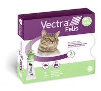 Ceva Vectra Felis (Вектра Феліс) Протипаразитарні краплі на холку від ..