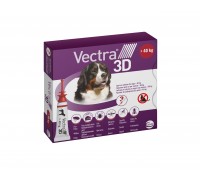 Ceva (Сева) VECTRA 3D (ВЕКТРА 3D) капли от блох и клещей для собак  40..