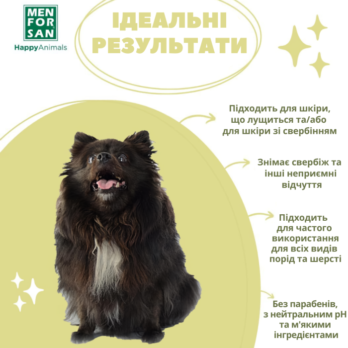 Menforsan Шампунь для собак з маслом чайного дерева, 5л