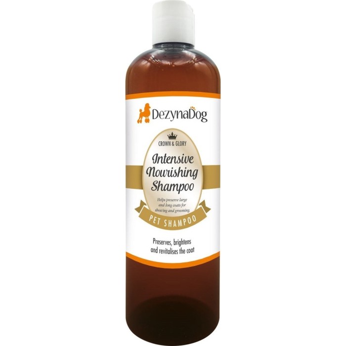 Шампунь Dezynadog Crown Glory Intensive Nourishing, интенсивный, питательный, очищающий, оберегающий, осветляющий и восстанавливающий шерсть, 500 мл