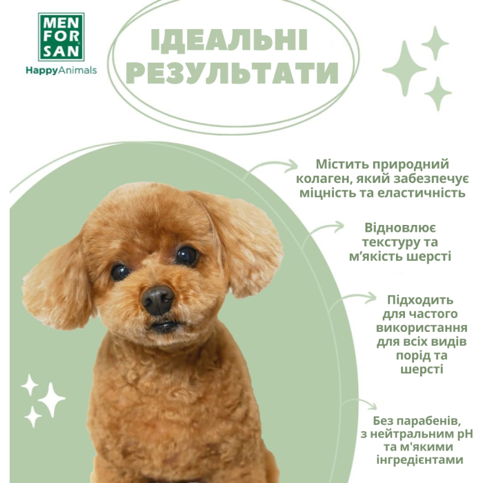Menforsan Зволожуючий шампунь для собак, 5л