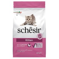 Schesir Cat Kitten ШЕЗИР КОТЕНКА КУРИЦЯ сухий монопротеїновий корм для кошенят, 0,4 кг
