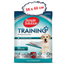 SIMPLE SOLUTION Training premium dog pads Вологопоглинаючі гігієнічні ..