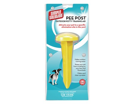 SIMPLE SOLUTION Pee Post Pheromone - treated yard stake Пі Пост - технологія привчання собак до туалету