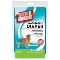 SIMPLE SOLUTION Washable Diaper X-Large гигиенические трусы многоразового использования для собак 1шт, XL