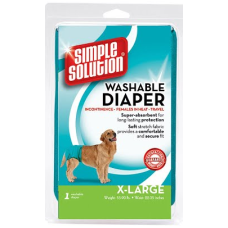SIMPLE SOLUTION Washable Diaper X-Large гігієнічні труси багаторазового використання для собак 1шт, XL