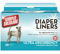 SIMPLE SOLUTION Disposable Diaper Liner-Heavy Flow ULTRA вологопоглина..