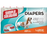 SIMPLE SOLUTION Disposable Diapers Large гігієнічні підгузки для твари..