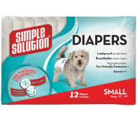 SIMPLE SOLUTION Disposable Diapers Small гігієнічні підгузки для твари..